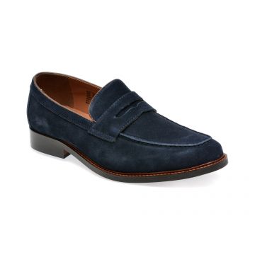 Mocasini ALDO bleumarin, TYGO410, din piele intoarsa