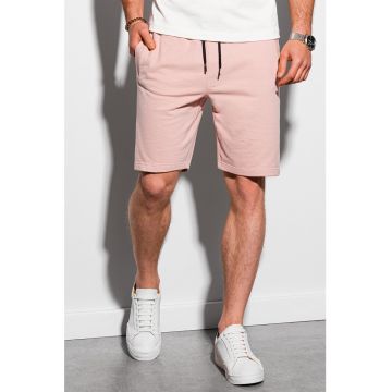 Pantaloni scurti de bumbac cu snur de ajustare Pantaloni scurti de bumbac cu snur de ajustare
