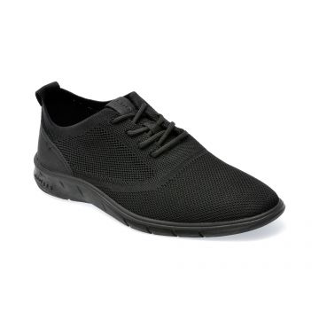 Pantofi ALDO negri, BRUGE009, din material textil