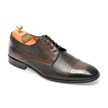 Pantofi LE COLONEL maro, 48764, din piele naturala