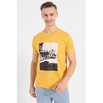 Tricou de bumbac cu imprimeu foto