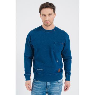 Bluza sport de bumbac organic Repair Stitch