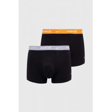 Nike boxeri 2-pack barbati, culoarea negru