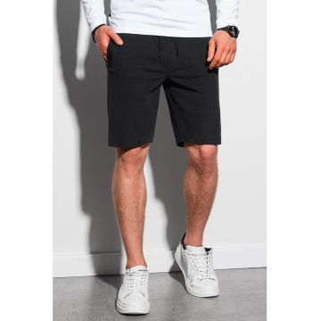 Pantaloni scurti de bumbac cu snur de ajustare Pantaloni scurti de bumbac cu snur de ajustare