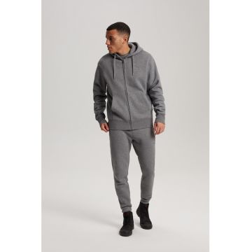 Pantaloni sport cu buzunare cu fermoar