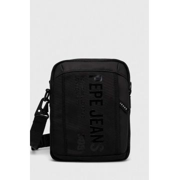 Pepe Jeans borseta culoarea negru