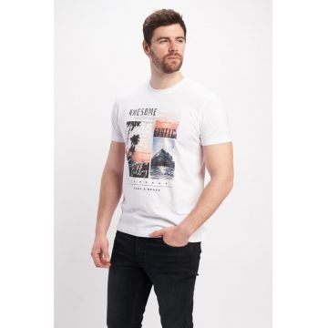Tricou de bumbac cu imprimeu