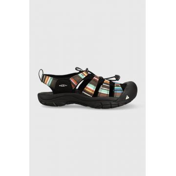 Keen sandale Newport H2 barbati, culoarea negru