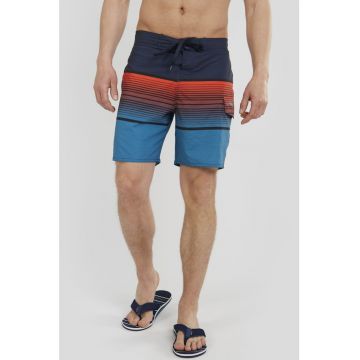 Pantaloni scurti de baie cu model in dungi Salimu