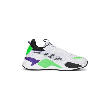 Pantofi sport de piele ecologica cu garnituri de plasa RS-X Geek