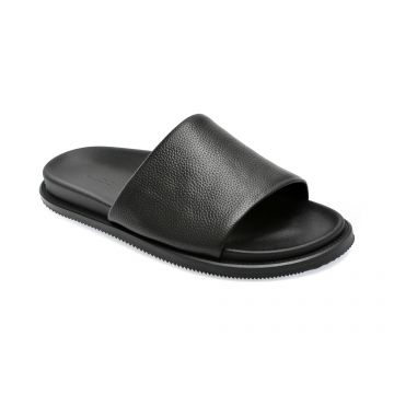 Papuci ALDO negre, GENTSLIDE001, din piele naturala