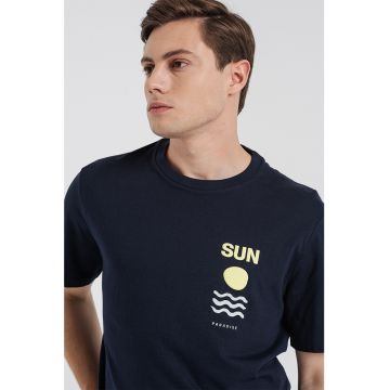 Tricou relaxed fit cu imprimeu grafic