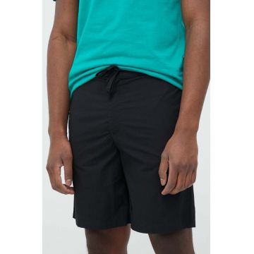 United Colors of Benetton pantaloni scurti din bumbac culoarea negru