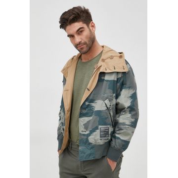 Armani Exchange geaca cu doua fete barbati, de tranzitie, oversize