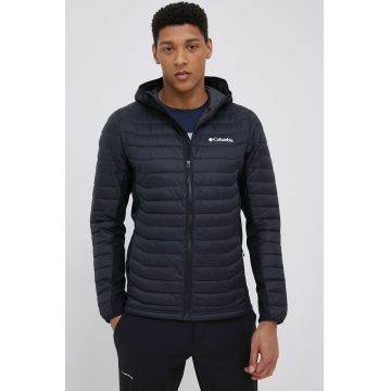 Columbia geacă sport Powder Pass culoarea negru, de tranzitie 1773271-011