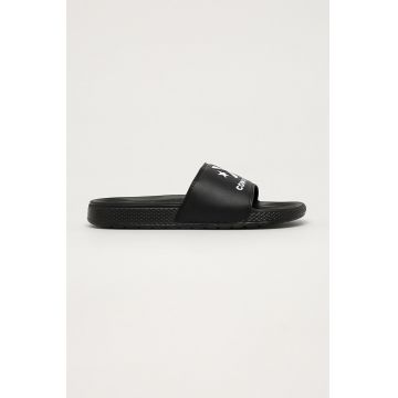 Converse papuci Slide culoarea negru 171214C