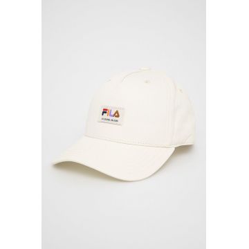 Fila caciula culoarea bej, cu imprimeu Fila caciula culoarea bej, cu imprimeu