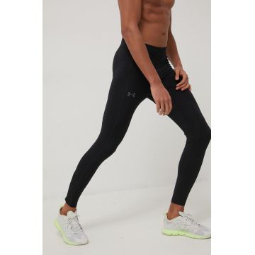 Under Armour leggins de alergare Fly Fast 3.0 1369741 barbati, culoarea negru, neted