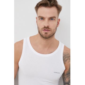 Versace tricou barbati, culoarea alb