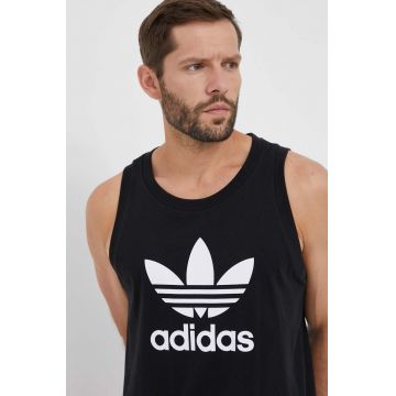 adidas Originals tricou din bumbac culoarea negru IA4811-BLACK