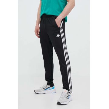 adidas Performance pantaloni de antrenament Train Essentials culoarea negru, cu imprimeu  IB8168