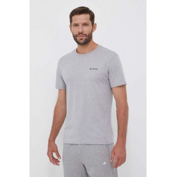 Columbia tricou bărbați, culoarea gri, cu imprimeu 1680053.SS23-112