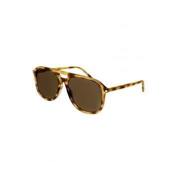 Ochelari de soare aviator cu model testoasa