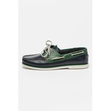 Pantofi boat de piele Navigator