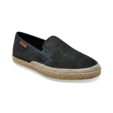 Pantofi RIEKER bleumarin, B5266, din material textil