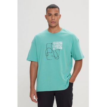 Tricou de bumbac cu imprimeu