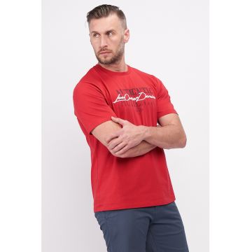 Tricou de bumbac cu imprimeu logo