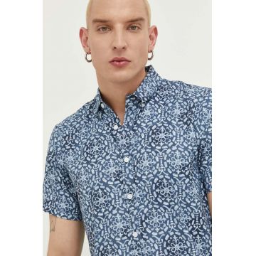 Abercrombie & Fitch camasa barbati, cu guler button-down, regular