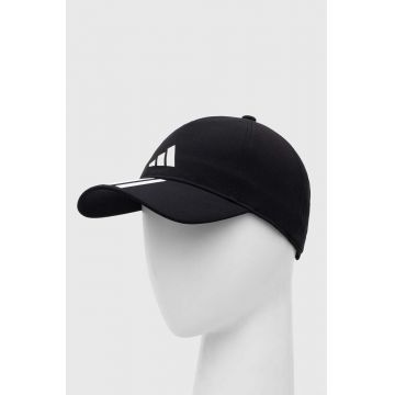 adidas Performance șapcă 3-Stripes AEROREADY culoarea negru, cu imprimeu IC6520