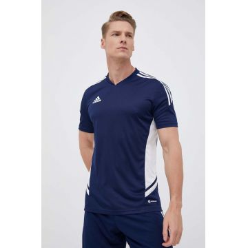 adidas Performance tricou de antrenament Condivo 22 culoarea albastru marin, cu imprimeu