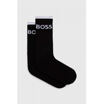 BOSS sosete 6-pack barbati, culoarea negru