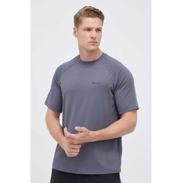 Marmot tricou sport Windridge culoarea gri, neted