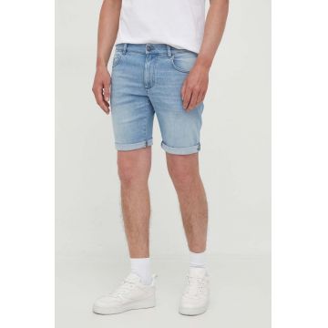 Sisley pantaloni scurti jeans barbati