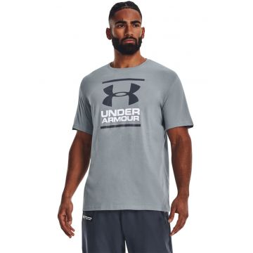 Tricou cu imprimeu logo pentru fitness GL Foundation