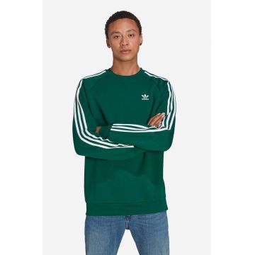 adidas Originals bluză barbati, culoarea verde, modelator IA4863-DRKGRN