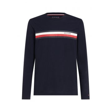 Bluza slim fit de bumbac organic