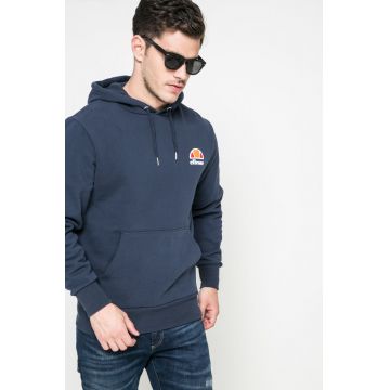 Ellesse bluză barbati, culoarea albastru marin, cu glugă, cu imprimeu shs02216-athlGREY