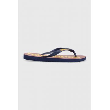 Havaianas slapi TOP LOGOMANIA barbati, culoarea albastru marin, 4145741.0555