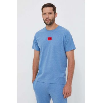 HUGO tricou de pijama barbati, neted