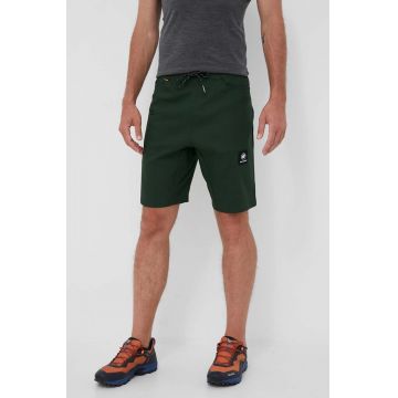 Mammut pantaloni scurți outdoor Massone culoarea verde