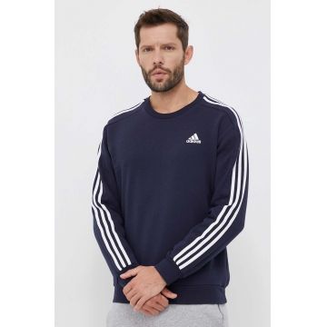 adidas bluză bărbați, culoarea bleumarin, cu model IJ6469