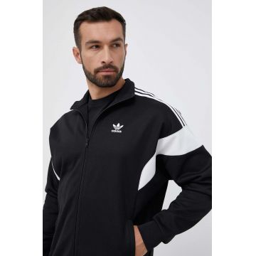 adidas Originals bluză bărbați, culoarea negru, cu model HS2064-black