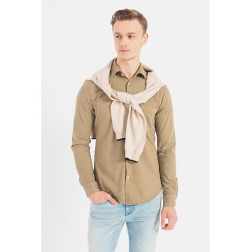 Camasa slim fit de bumbac Mysoft