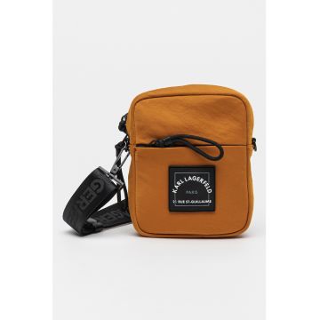 Geanta crossbody cu aplicatie logo Rue St Guillaume