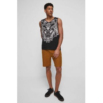 Medicine tricou din bumbac culoarea negru