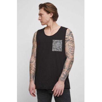 Medicine tricou din bumbac culoarea negru